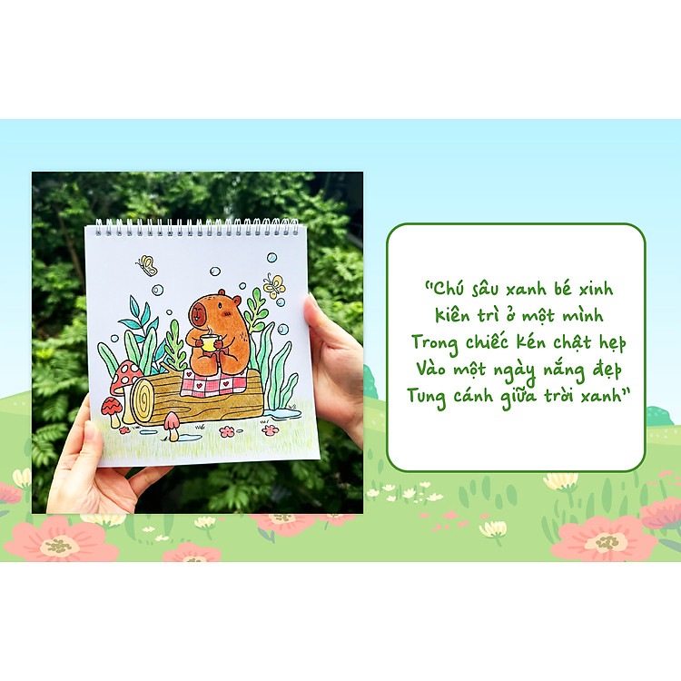 Sách Tô Màu Capybara - Ảnh 5