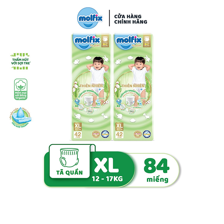 Combo 2 Tã MOLFIX Super Jumbo Uy tín Tiết kiệm