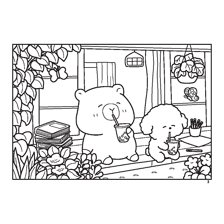 Tô Màu - Nhật Ký Của Capybara - Ảnh 3