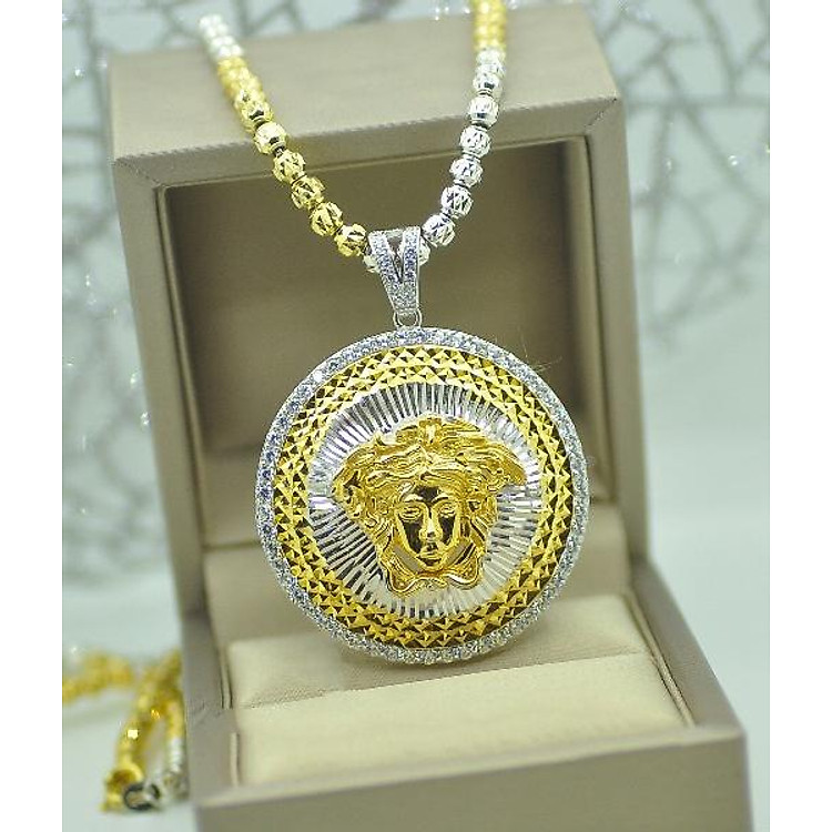 Dây chuyền bạc xi vàng 18k đẳng cấp