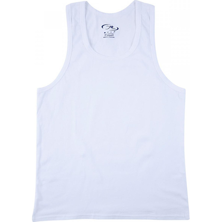 Áo Ba Lỗ Cotton Woada LK-A01 - Trắng (Size XXL)