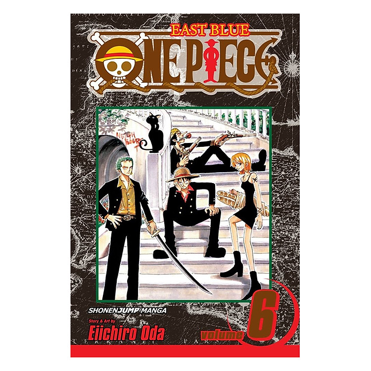 Sách One Piece 06 - Tiếng Anh