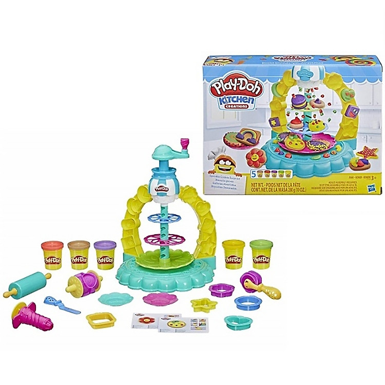 Bộ Đồ Chơi Đất Nặn Bánh Quy Rực Rỡ - Play-Doh E5109