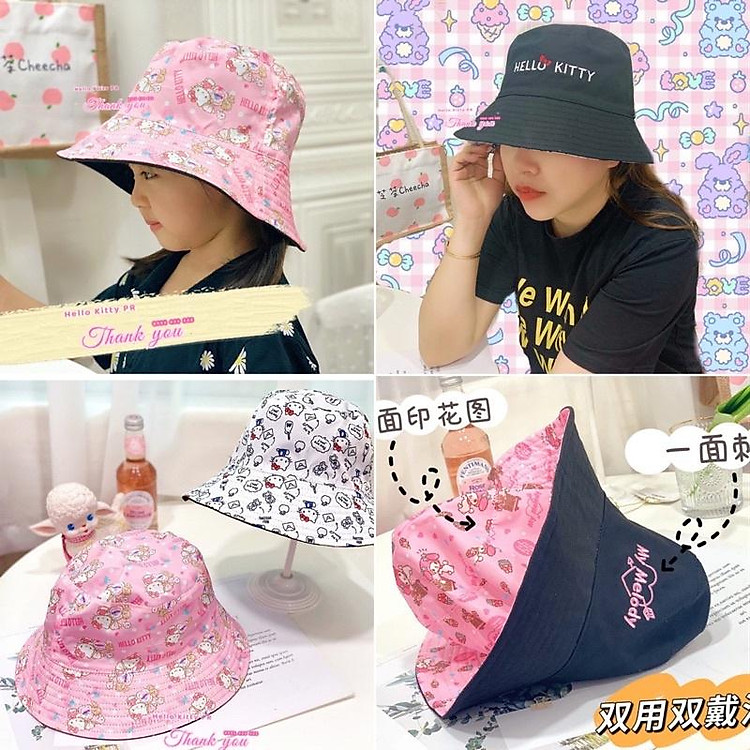 Nón mũ Hello Kitty