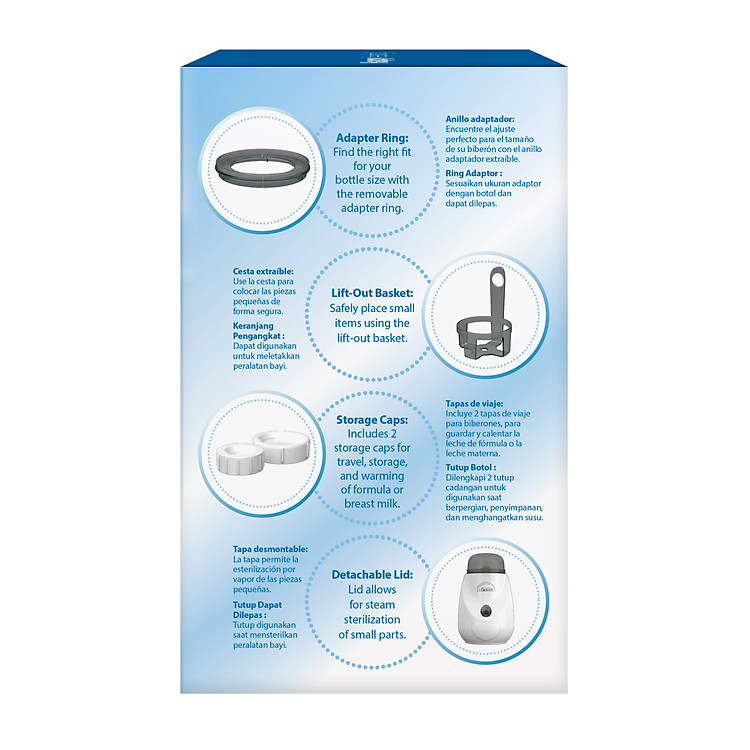 Máy hâm sữa Dr.Brown's AC185 Chính hãng Giá tốt - Hình ảnh 4