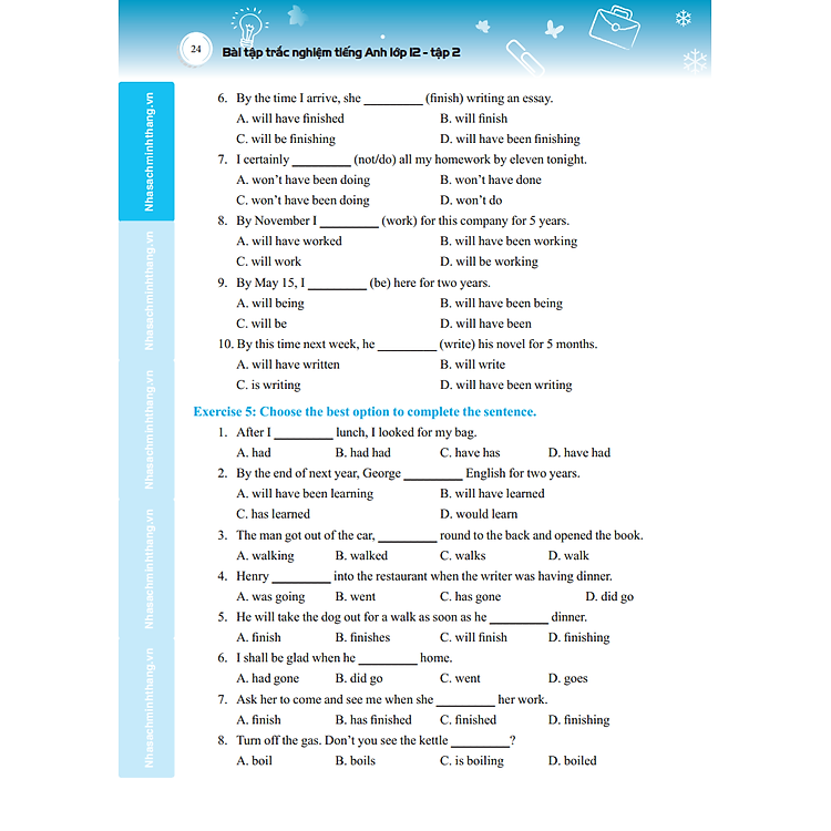 Bài Tập Trắc Nghiệm Tiếng Anh Lớp 12 Tập 2 - Ảnh 7