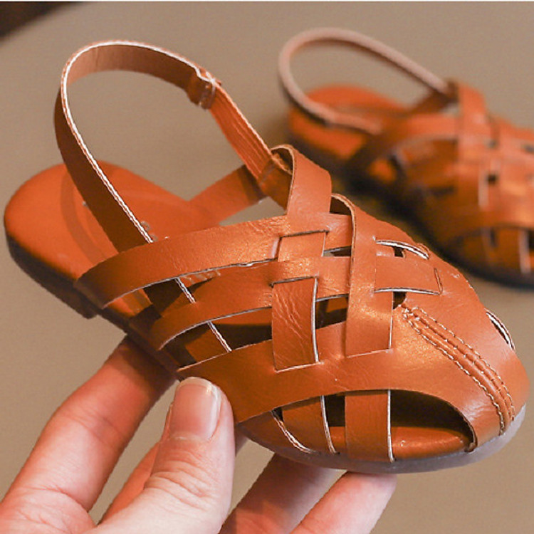 Giày sandal đan chéo 06 cho bé gái