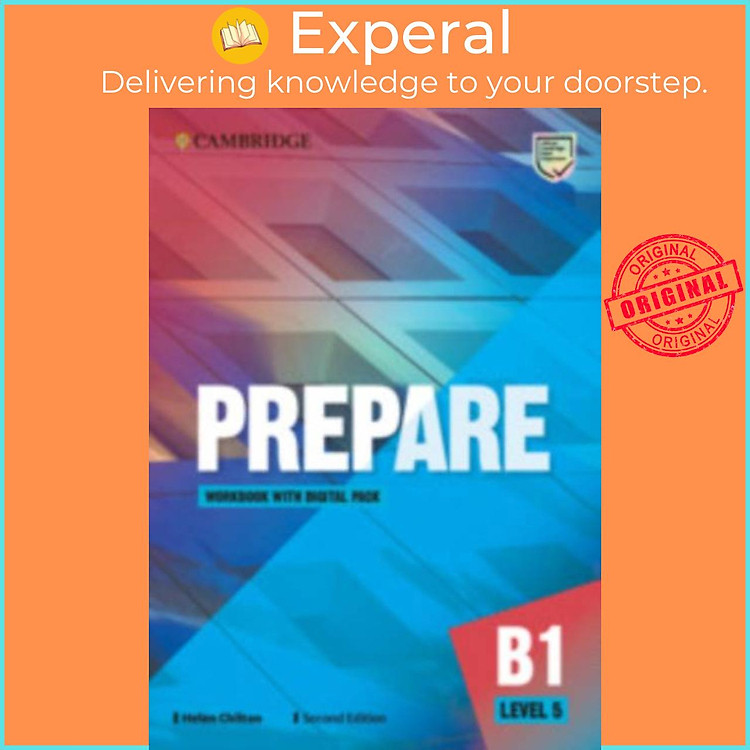 Sách - Prepare Level 5 Workbook with Digital Pack by Helen Chilton (UK edition, paperback)