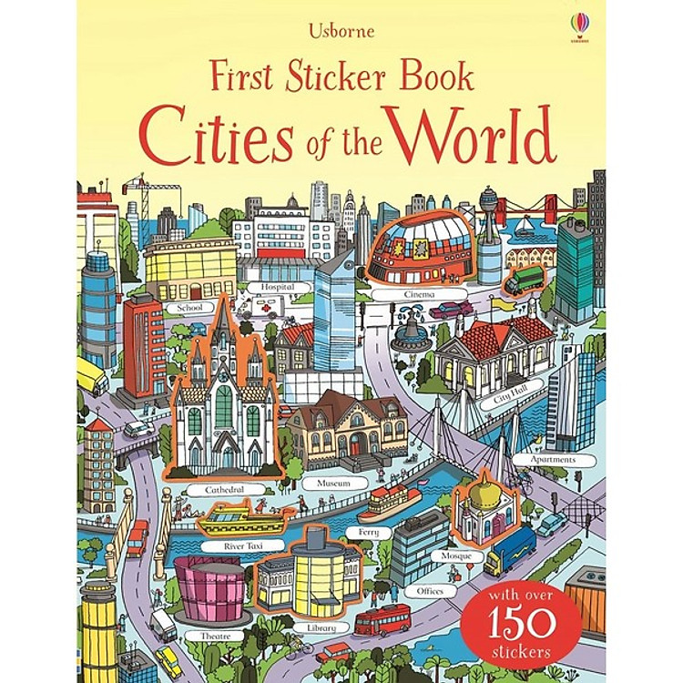 Sách Usborne Cities of the World