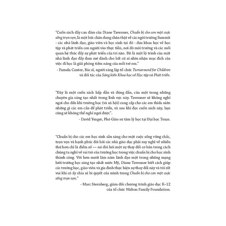 Chuẩn Bị Cho Con Một Cuộc Sống Trọn Vẹn - Ảnh 3