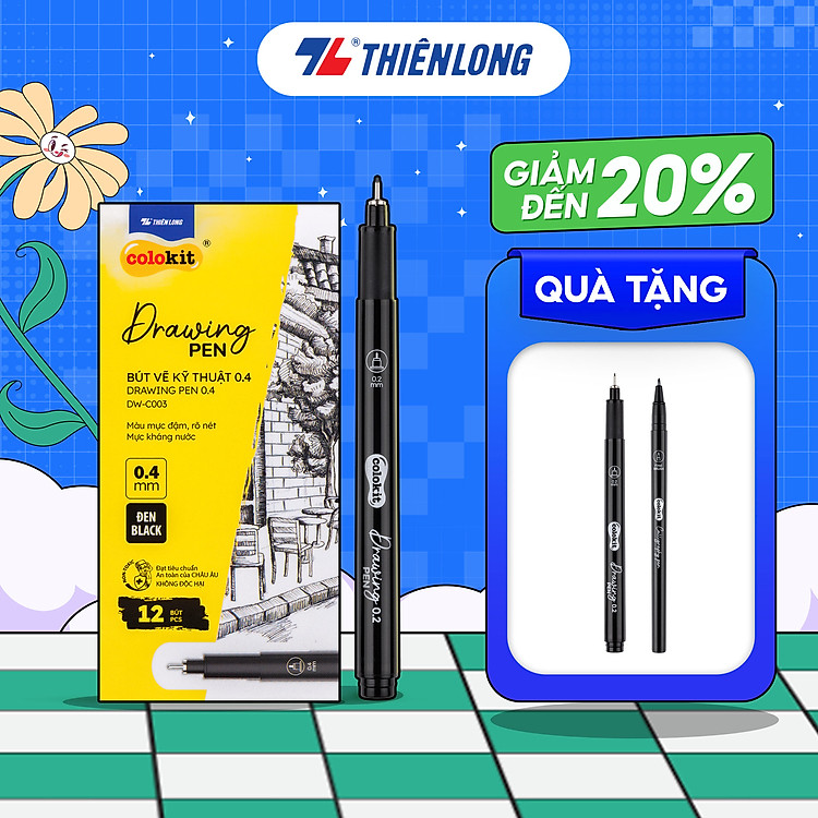 Bút viết Calligraphy Thiên Long Colokit DW-C005