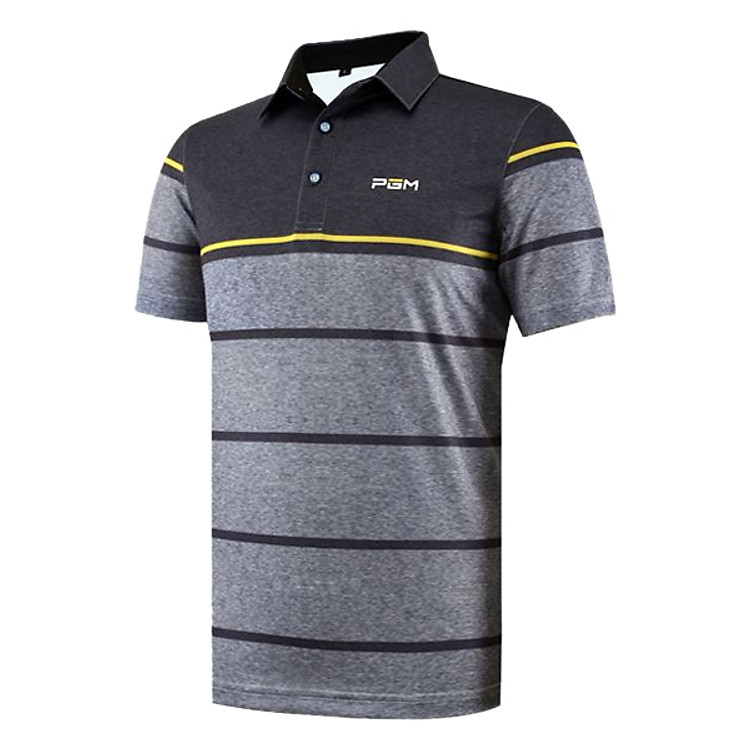 Áo Golf NGắn Tay Kẻ Ngang PGM Golf Soft Cothing YF060