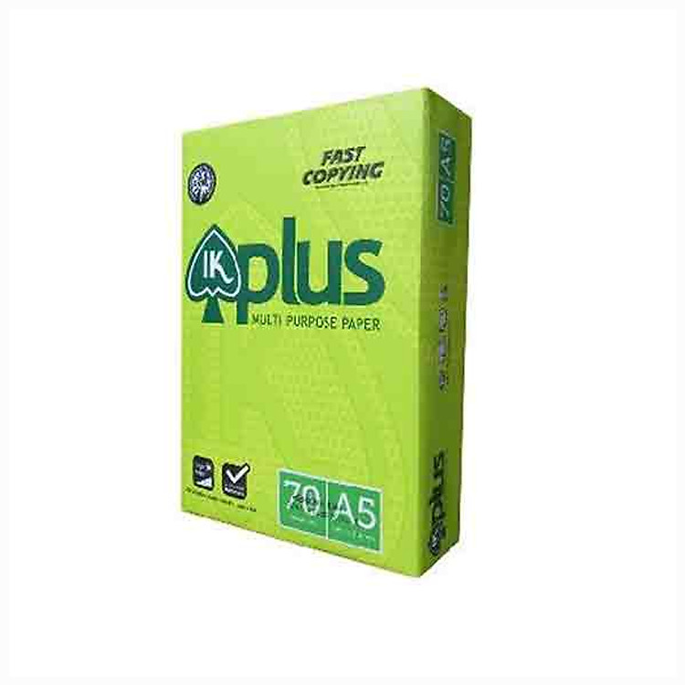 Giấy Photo IK Plus A5/70 Gsm Vàng