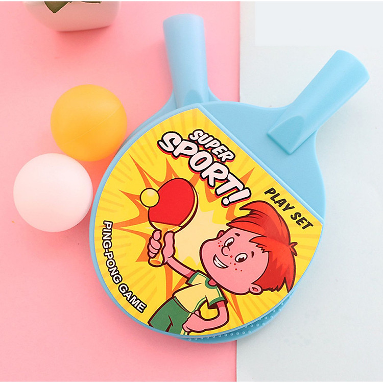 Bộ vợt bóng bàn đồ chơi cho bé độc đáo - ngẫu nhiên