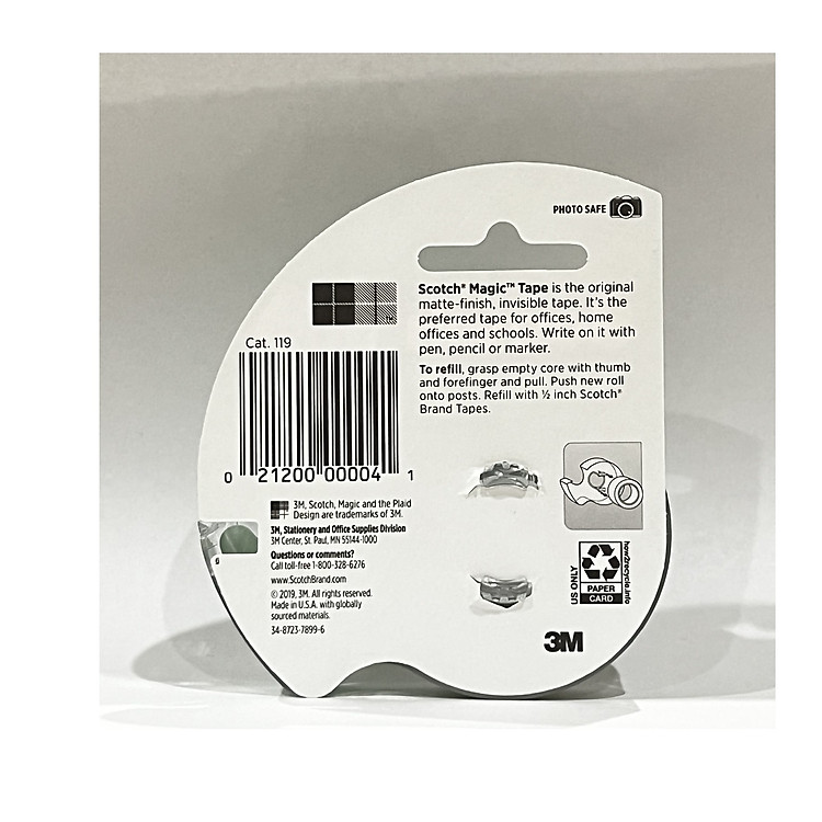 Băng dính kì diệu Scocth 3M 119 (20,3mm x 11,4m) - Ảnh 5