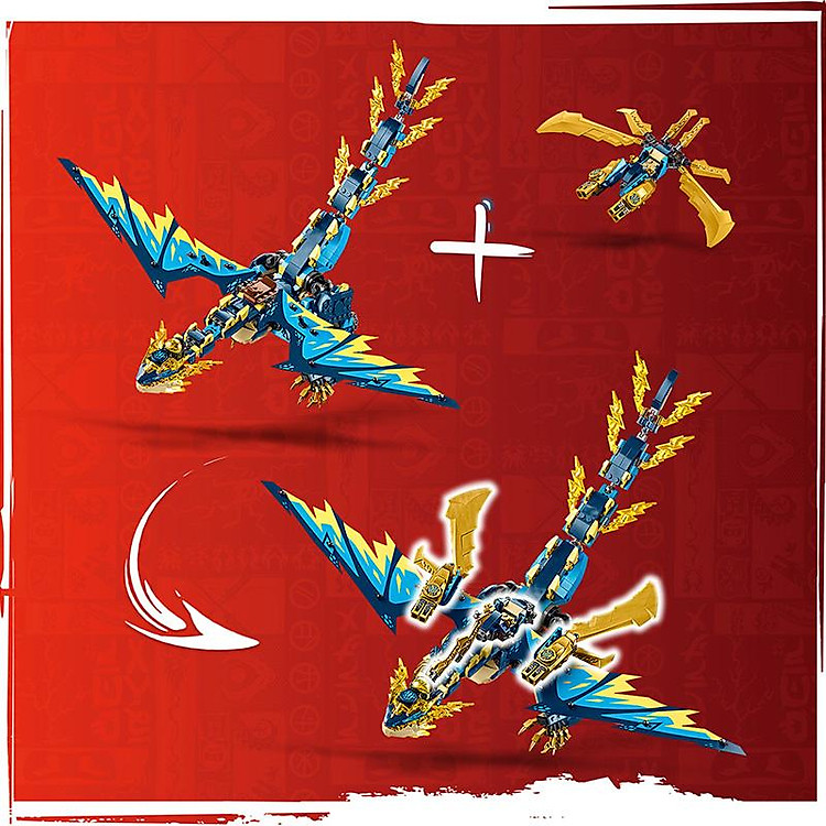 Mua Đồ Chơi Lắp Ráp Rồng Ninjago 71796 Chính hãng Giá rẻ - Hình ảnh 2