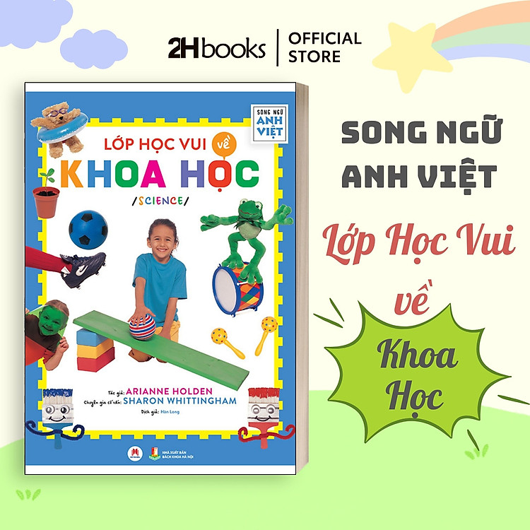 Sách Song Ngữ Anh - Việt, Lớp Học Vui về 9 Chủ Đề, Sách Song Ngữ Cho Bé Từ 5 đến 12 tuổi, 2HBooks