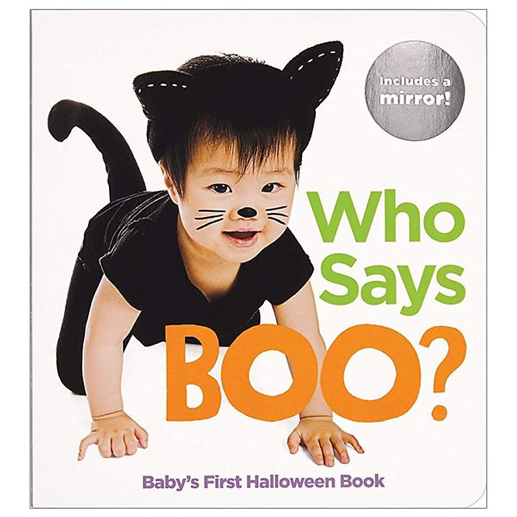 Who Says Boo?: Baby’s First Halloween Book