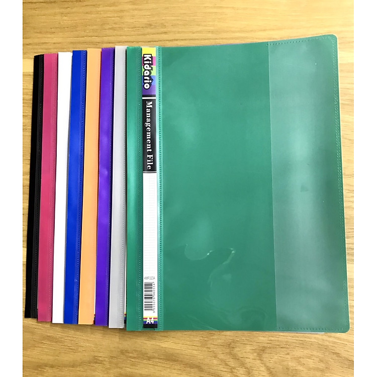 Bìa Nhựa A4 Kidario KMF 320A (Giao màu ngẫu nhiên)