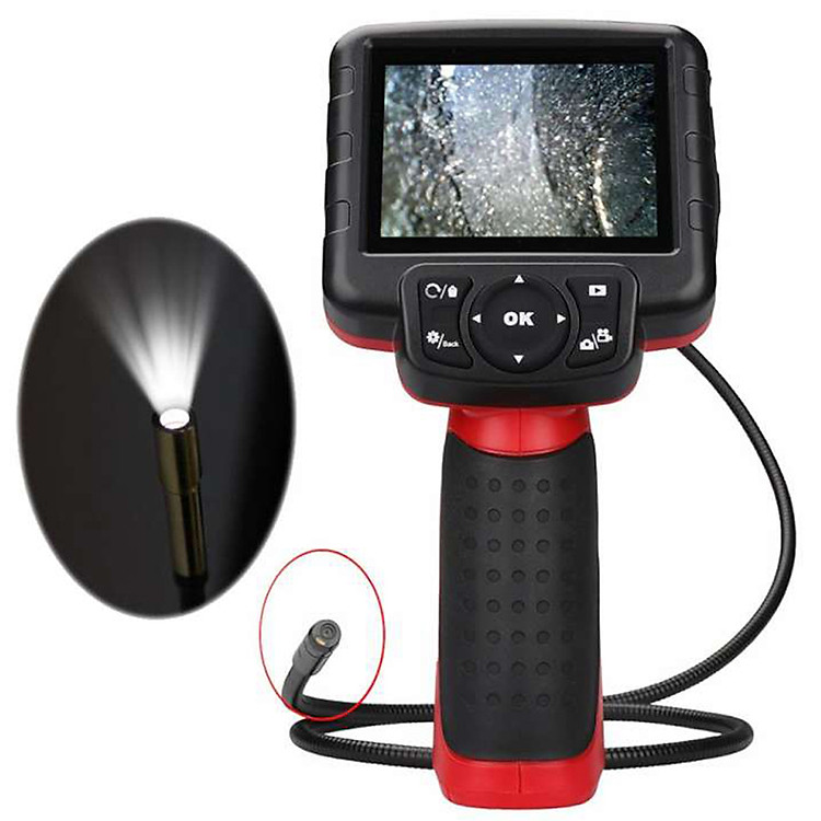 Autel MaxiVideo MV400 - Camera Nội Soi Cầm Tay Siêu Nét Tích Hợp Đèn LED Siêu Sáng, Nội Soi Động Cơ, Buồng Đốt, Dàn Lạnh, Cho Phép Chụp Hình Và Quay Video Độ Phân Giải Cao - Hàng Chính Hãng