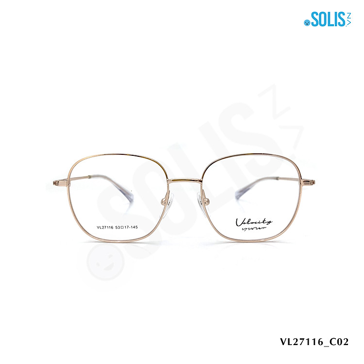 Gọng kính KL hiệu Velocity VL27116 - KÍNH KIM LOẠI HIỆU VELOCITY VL27116 KÍCH THƯỚC 53-17-145