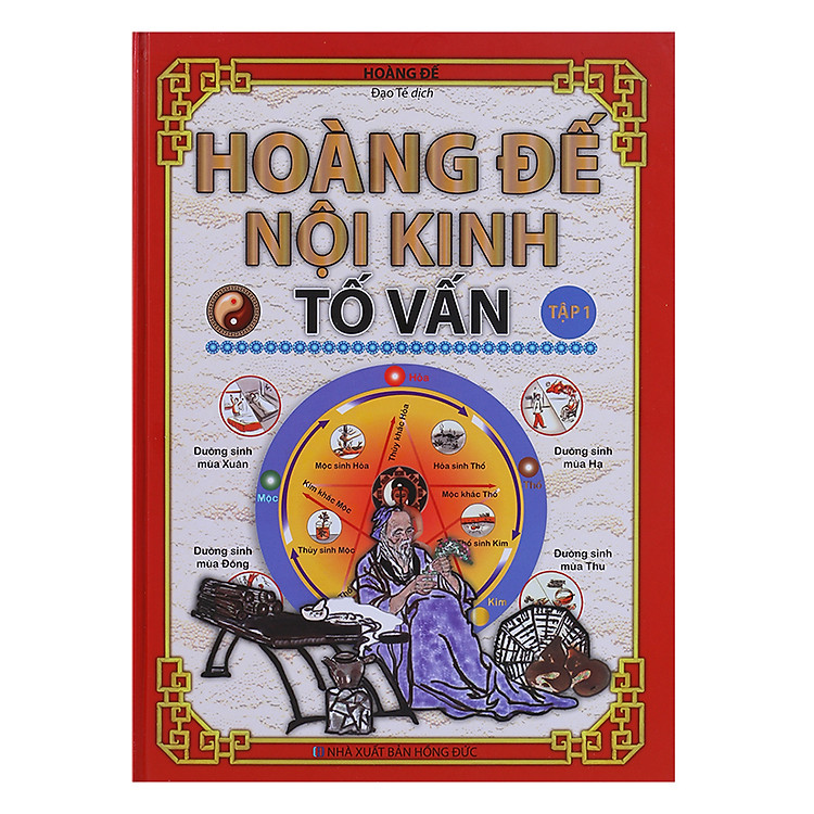 Sách Hoàng Đế Nội Kinh Tố Vấn (Tập 1)