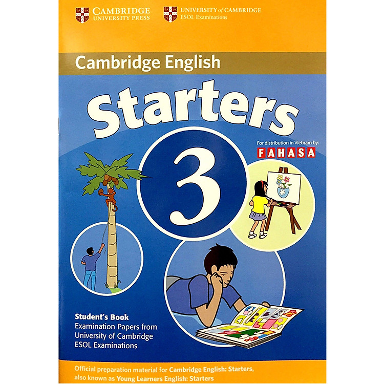 Sách Cambridge Young Learner English Test Starters 3: Student Book