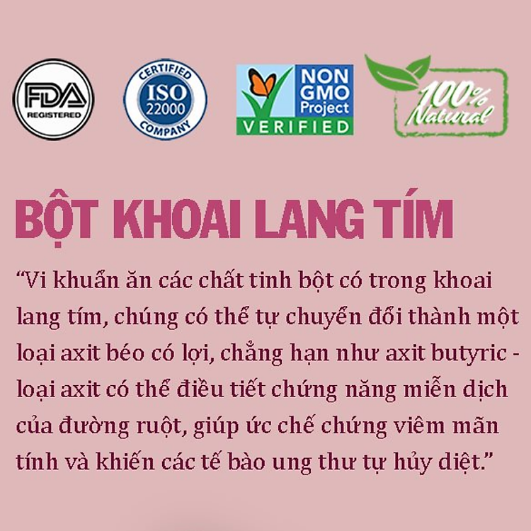 Mua Bột khoai lang tím Dalahouse 3gr cho bé Đảm bảo Tiết kiệm - Hình ảnh 5