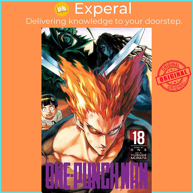 Sách - One-Punch Man, Vol. 18 by One Yusuke Murata (US edition, paperback)