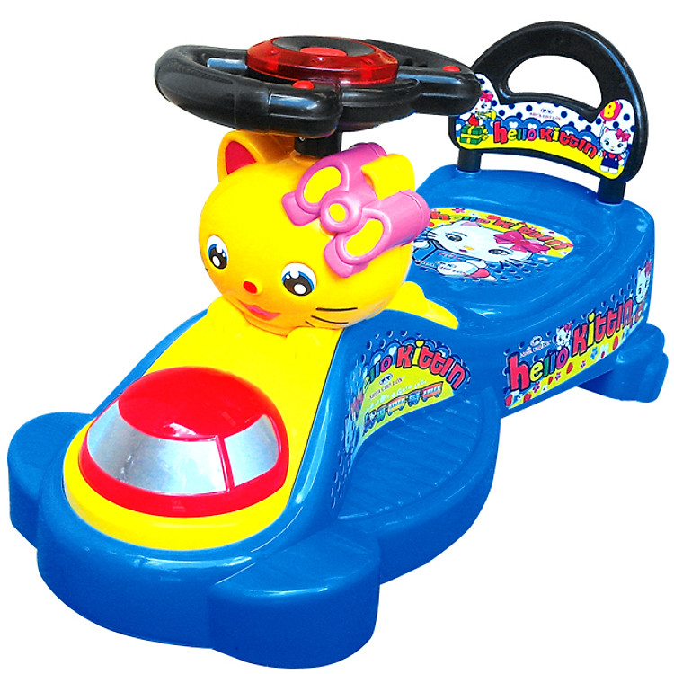 Xe lúc lắc Nhựa Chợ Lớn Kittin (Không nhạc) - M1444A -X3B - Giao màu ngẫu nhiên