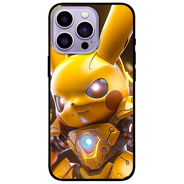 Ốp lưng cho iPhone 12 - iPhone 12 Pro - 12 Pro Max - 13 Mini - iPhone 13 - 13 Pro - 13 Pro Max - Mèo Điện Nâu - Hàng Chính Hãng