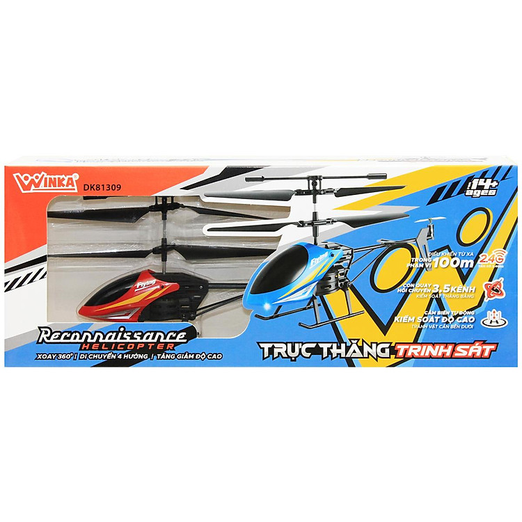 Đồ Chơi Trực Thăng Winka DK81309 - Đỏ Chính hãng Giá tốt - Hình ảnh 5