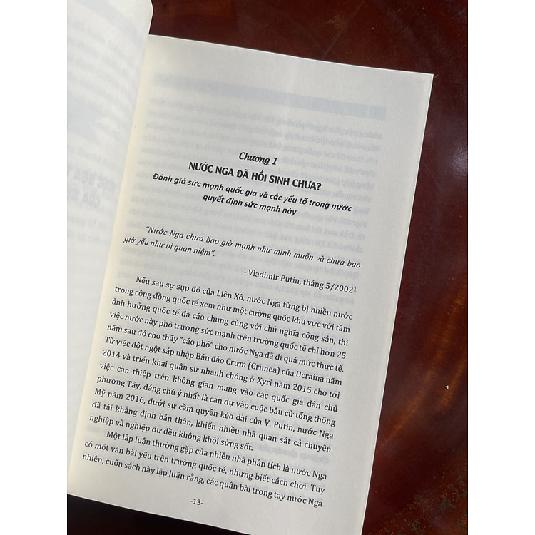 NƯỚC NGA HỒI SINH – Sức mạnh và mục đích trong một trật tự toàn cầu mới - Ảnh 2