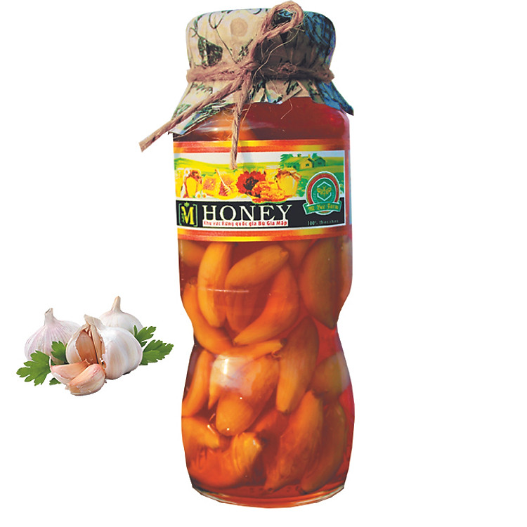 Mật Ong Ngâm Tỏi Ta 100% - Bí quyết giữ thanh xuân: Sức khỏe & Sắc đẹp & Sung mãn - 200ML