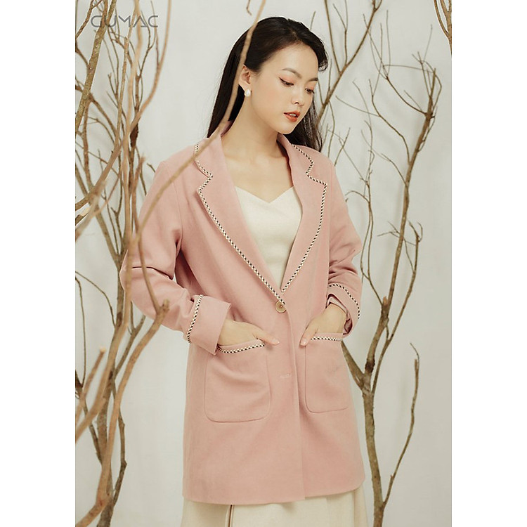 Áo khoác vest chạy viềnGUMAC A12931