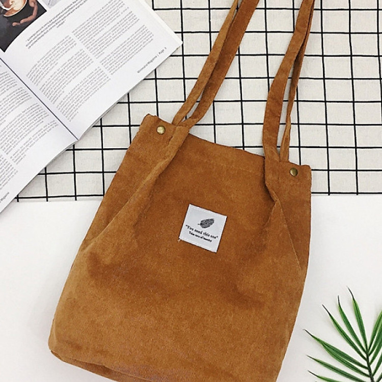 Túi Tote Nhung Đeo Vai Hàn Quốc P841