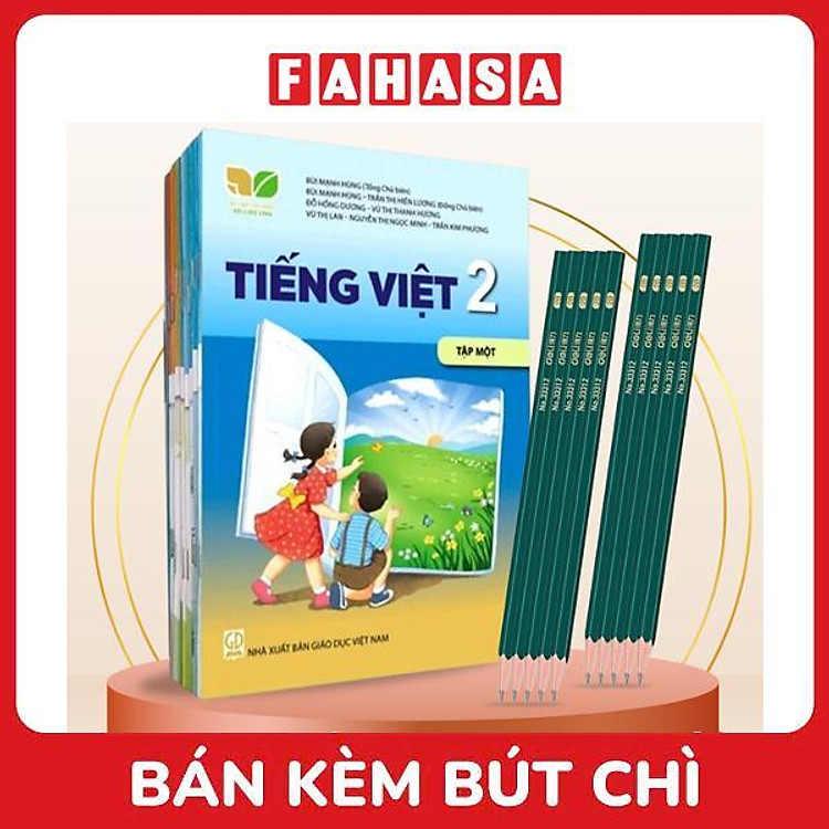 Sách Giáo Khoa Bộ Lớp 2 - Kết Nối - Sách Bài Học (Bộ 10 Cuốn) (Chuẩn) - Kèm 10 Bút Chì