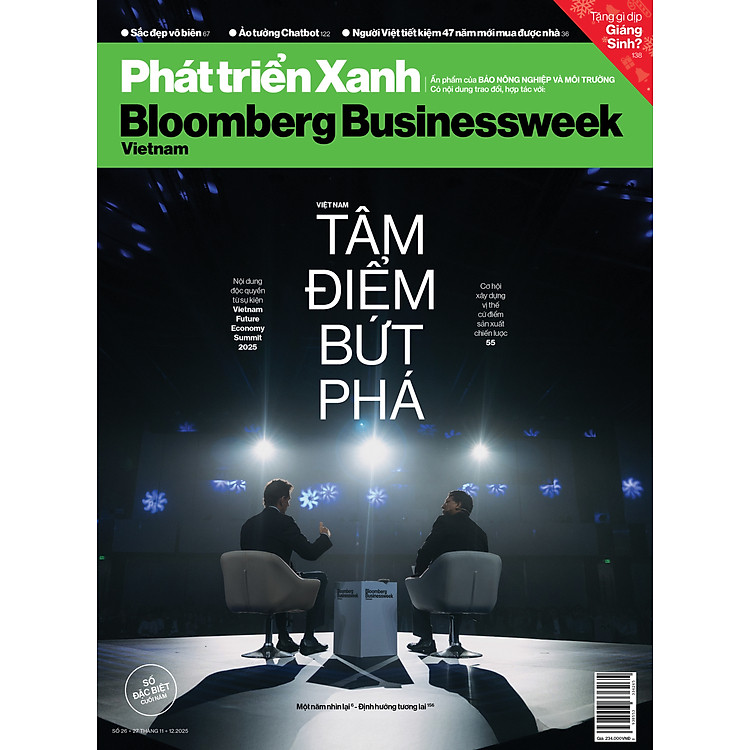 Bloomberg Businessweek Vietnam tháng 11-12.2025 - Chính thức ra mắt Ấn phẩm đặc biệt cuối năm 2025