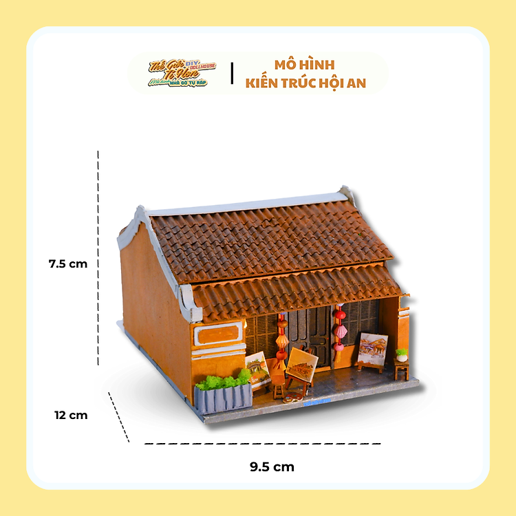 Mô Hình DIY Hội An HA164-02 Chính hãng Giá tốt - Hình ảnh 5