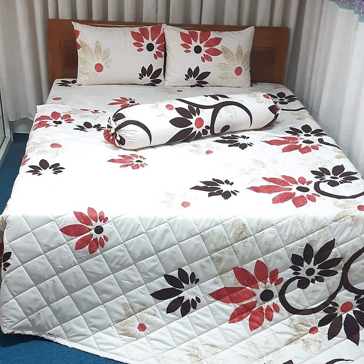 Bộ Ga Gối Bellemon 4 Món (2 Vỏ Gối Nằm + 1 Vỏ Gối Ôm + 1 Ga Giường)
