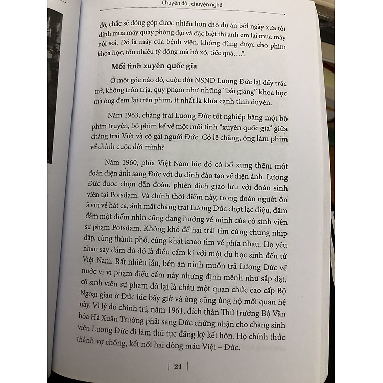 CHUYỆN ĐỜI CHUYỆN NGHỀ - HỘI ĐIỆN ẢNH VIỆT NAM (NSND LƯƠNG ĐỨC) - Ảnh 2