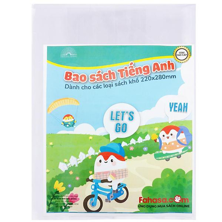 Bao Sách Tiếng Anh Let’s Go (220x280mm)