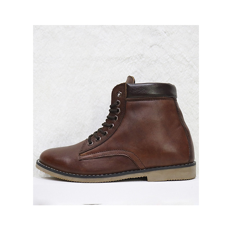 Giày Boot da bò thật cao cấp B06