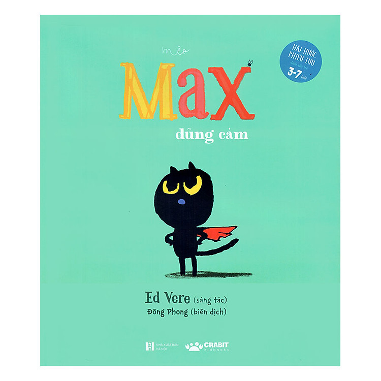 Sách Mèo Max Dũng Cảm