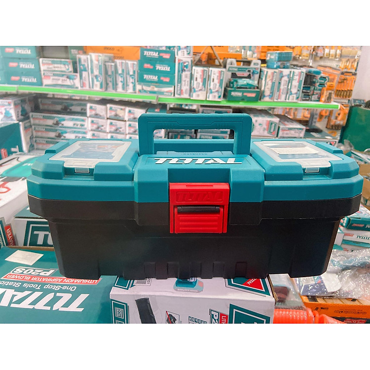 Thùng đựng đồ nghề khóa khóa nhựa 14", 17", 20" Total TPBX0142, TPBX0172, TPBX0202