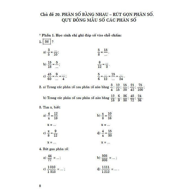 Thử Sức Trạng Nguyên Nhỏ Tuổi Toán Lớp 4 - Tập 2 - Ảnh 2