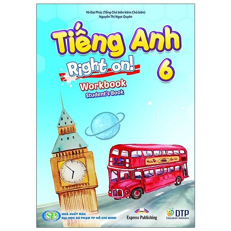 Tiếng Anh 6 - Right On - Workbook (Sách Bài Tập)