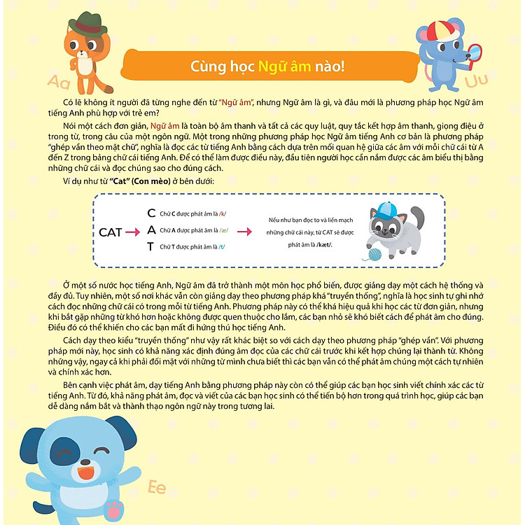 Cùng Con Học Ngữ Âm Tiếng Anh Qua 3 Cấp Độ - Ảnh 5