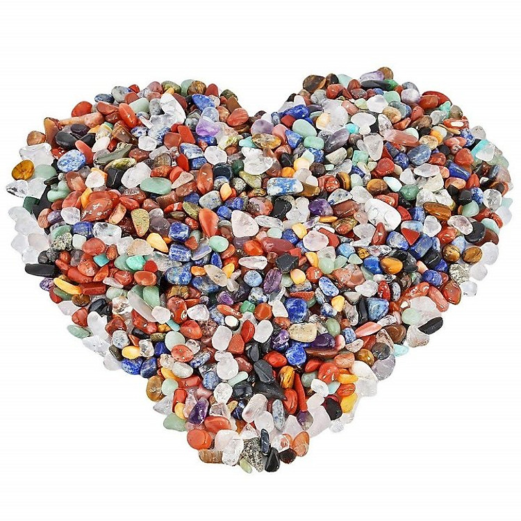 Đá Thạch Anh Vụn Nhiều Màu (1kg)