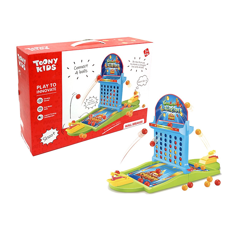 Bộ Bắn Bóng TOONYKIDS - Đồ Chơi Vận Động Chính hãng Giá rẻ - Hình ảnh 2